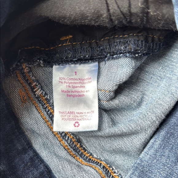 No Boundaries Dark Blue Distressed Skinny Jeans - Picture 4 of 4